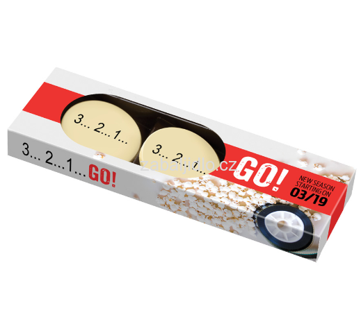 30gr reklamní čokoláda s možností vlastního nápisu